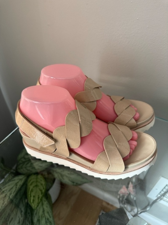 Homers Shoes - Homers ELBA ReverseVernice Vacheta Sandals